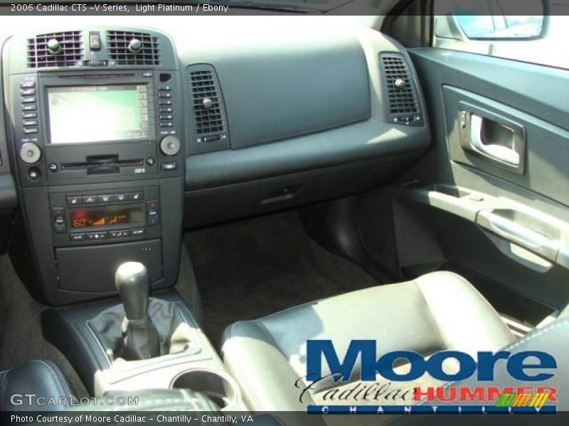 Light Platinum / Ebony 2006 Cadillac CTS -V Series