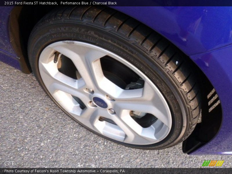 Perfomance Blue / Charcoal Black 2015 Ford Fiesta ST Hatchback