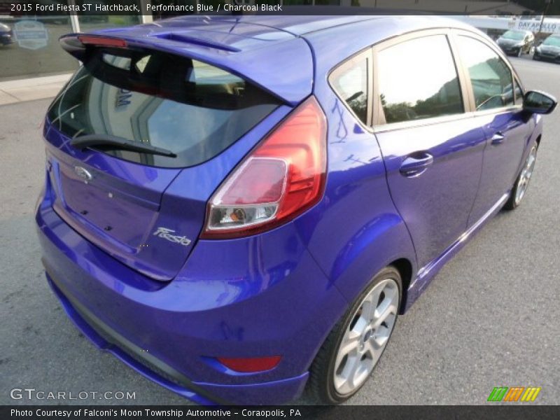 Perfomance Blue / Charcoal Black 2015 Ford Fiesta ST Hatchback
