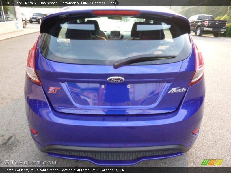 Perfomance Blue / Charcoal Black 2015 Ford Fiesta ST Hatchback