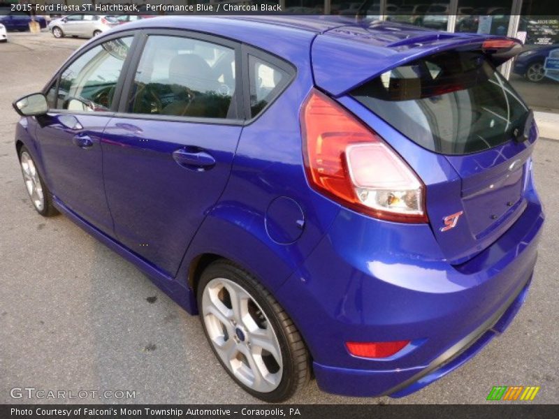 Perfomance Blue / Charcoal Black 2015 Ford Fiesta ST Hatchback