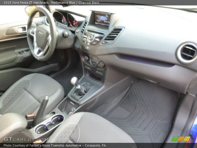 Perfomance Blue / Charcoal Black 2015 Ford Fiesta ST Hatchback