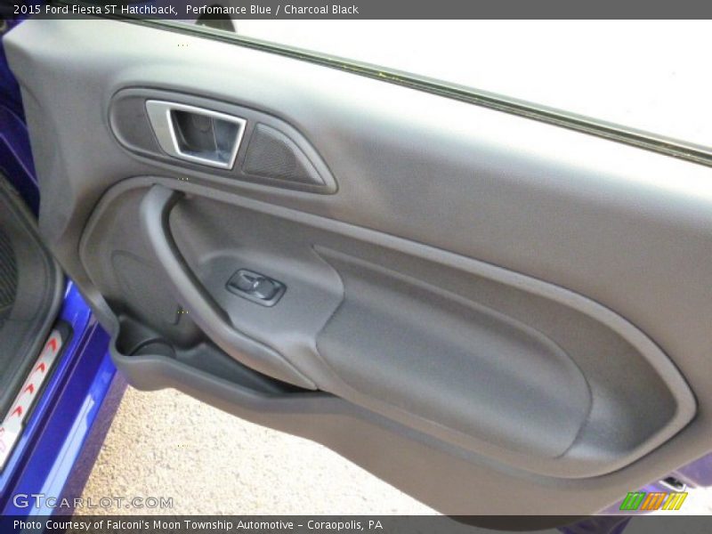 Perfomance Blue / Charcoal Black 2015 Ford Fiesta ST Hatchback