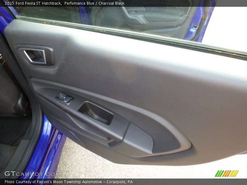 Perfomance Blue / Charcoal Black 2015 Ford Fiesta ST Hatchback