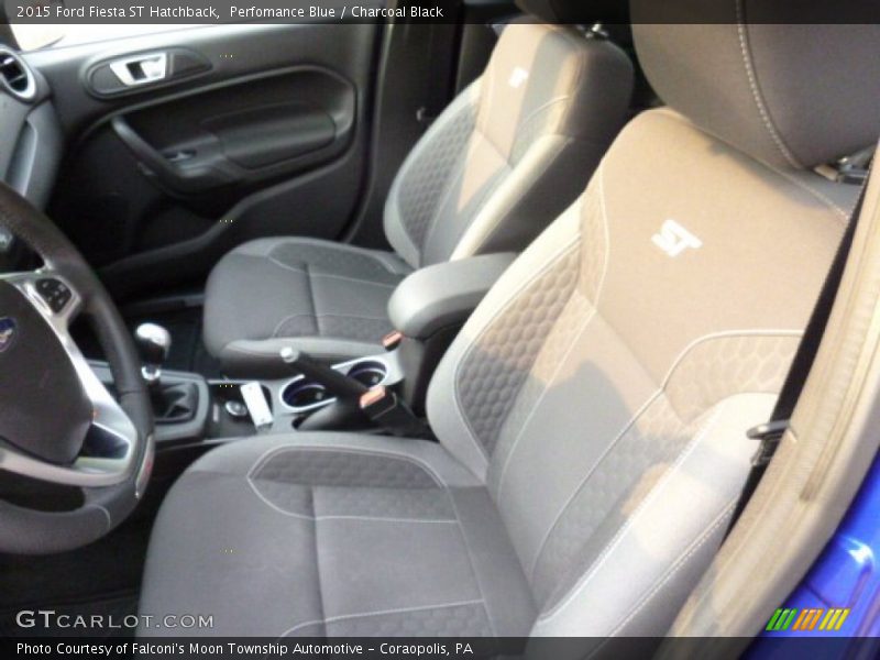 Perfomance Blue / Charcoal Black 2015 Ford Fiesta ST Hatchback