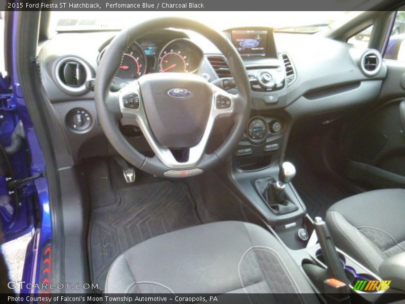 Perfomance Blue / Charcoal Black 2015 Ford Fiesta ST Hatchback