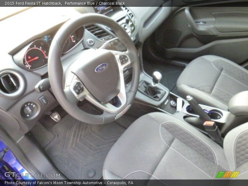 Perfomance Blue / Charcoal Black 2015 Ford Fiesta ST Hatchback