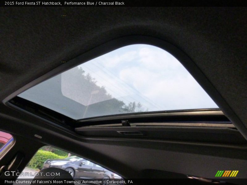 Perfomance Blue / Charcoal Black 2015 Ford Fiesta ST Hatchback
