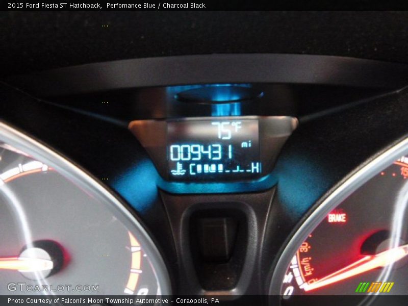 Perfomance Blue / Charcoal Black 2015 Ford Fiesta ST Hatchback