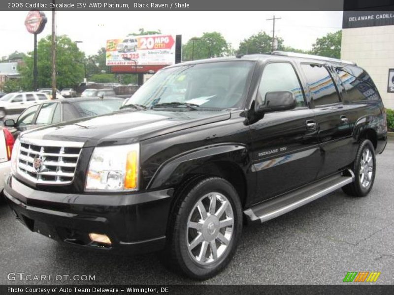 Black Raven / Shale 2006 Cadillac Escalade ESV AWD Platinum