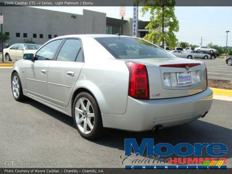 Light Platinum / Ebony 2006 Cadillac CTS -V Series