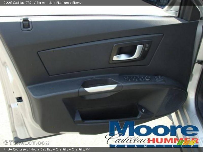 Light Platinum / Ebony 2006 Cadillac CTS -V Series