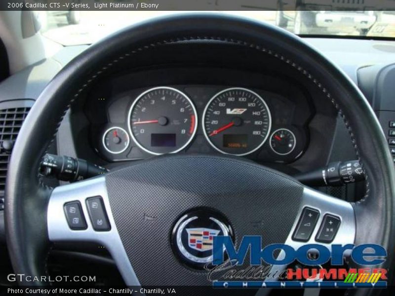 Light Platinum / Ebony 2006 Cadillac CTS -V Series