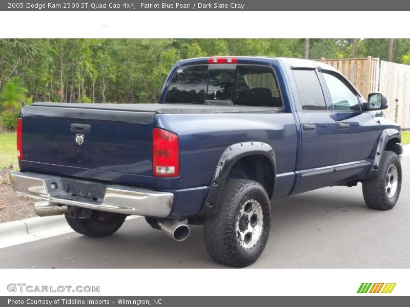 Patriot Blue Pearl / Dark Slate Gray 2005 Dodge Ram 2500 ST Quad Cab 4x4