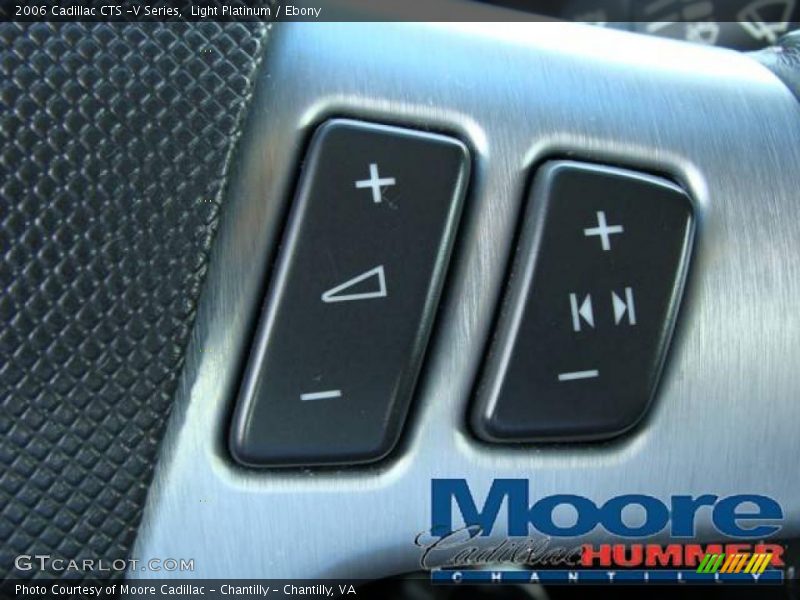 Light Platinum / Ebony 2006 Cadillac CTS -V Series