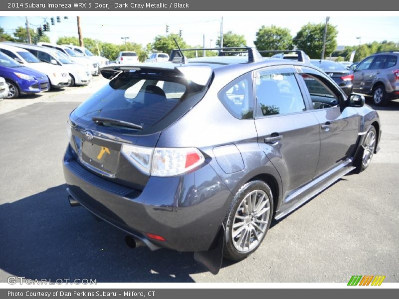 Dark Gray Metallic / Black 2014 Subaru Impreza WRX 5 Door