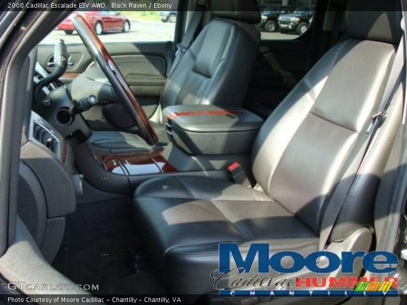 Black Raven / Ebony 2008 Cadillac Escalade ESV AWD