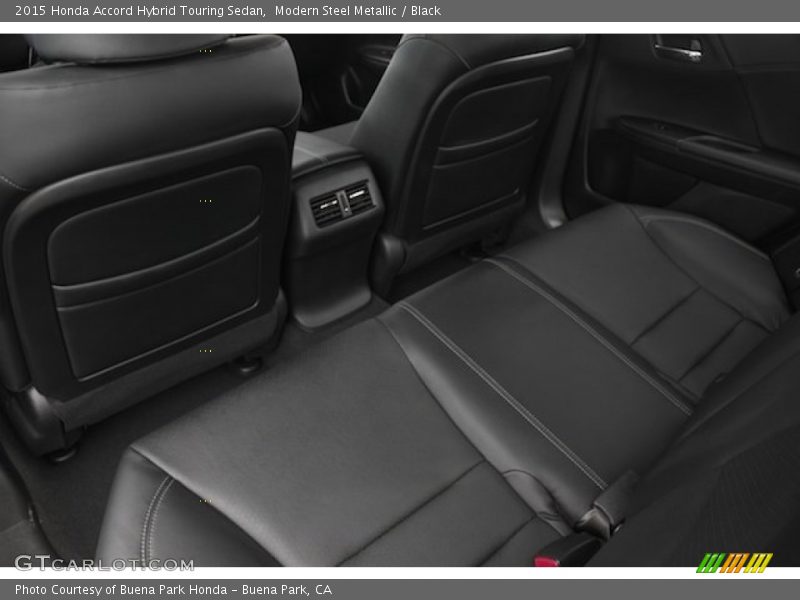 Modern Steel Metallic / Black 2015 Honda Accord Hybrid Touring Sedan