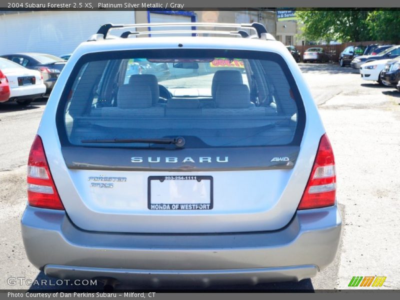 Platinum Silver Metallic / Gray 2004 Subaru Forester 2.5 XS