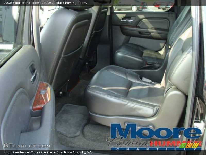 Black Raven / Ebony 2008 Cadillac Escalade ESV AWD