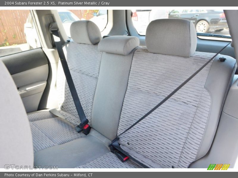 Rear Seat of 2004 Forester 2.5 XS