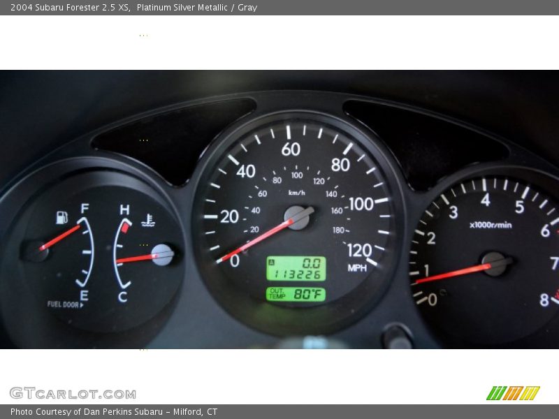  2004 Forester 2.5 XS 2.5 XS Gauges