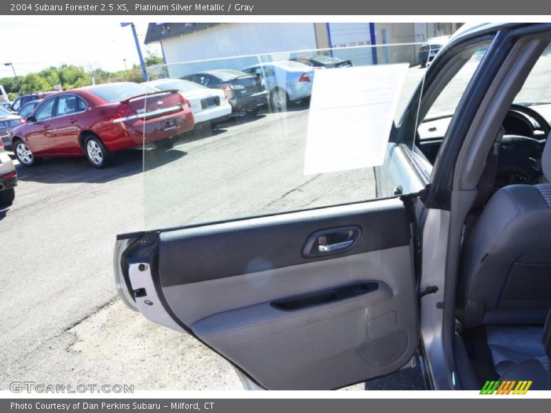 Platinum Silver Metallic / Gray 2004 Subaru Forester 2.5 XS