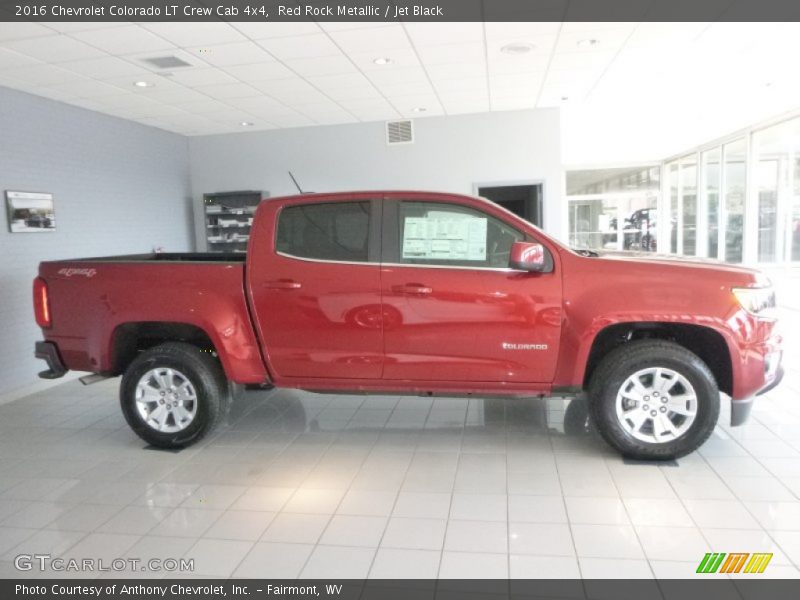  2016 Colorado LT Crew Cab 4x4 Red Rock Metallic