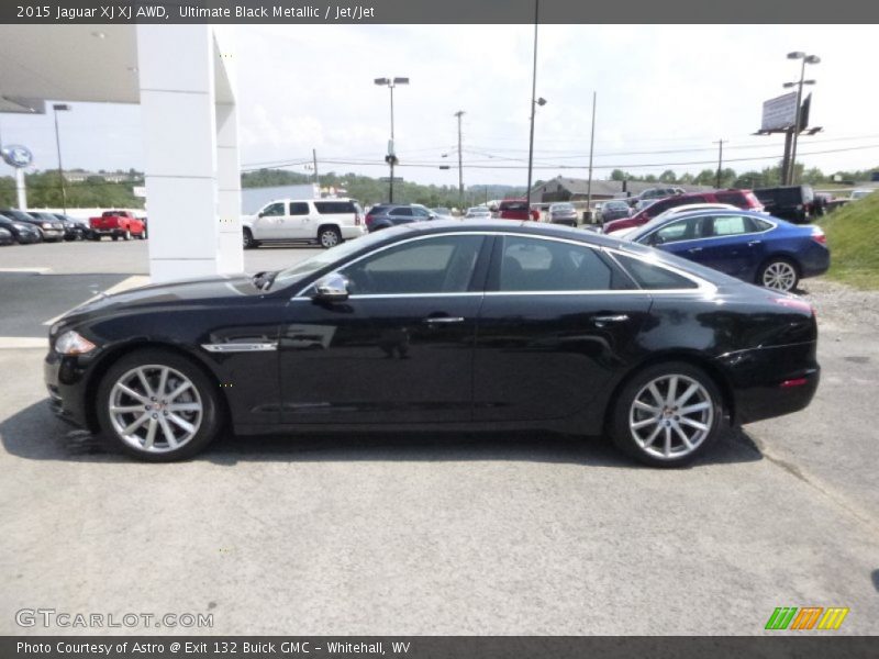 Ultimate Black Metallic / Jet/Jet 2015 Jaguar XJ XJ AWD
