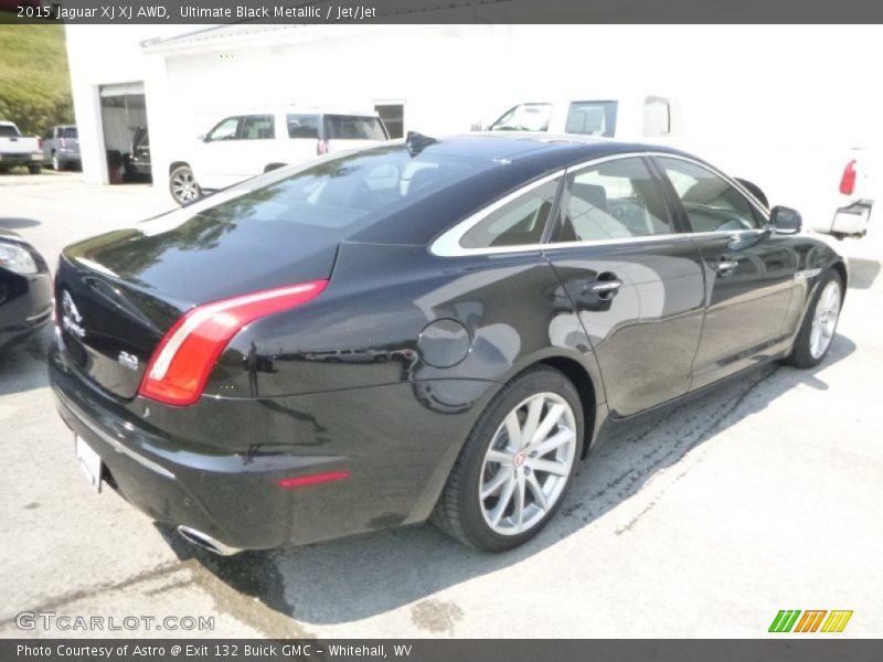 Ultimate Black Metallic / Jet/Jet 2015 Jaguar XJ XJ AWD