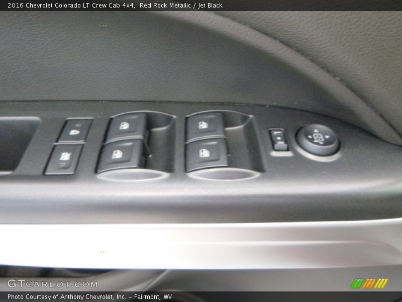 Red Rock Metallic / Jet Black 2016 Chevrolet Colorado LT Crew Cab 4x4