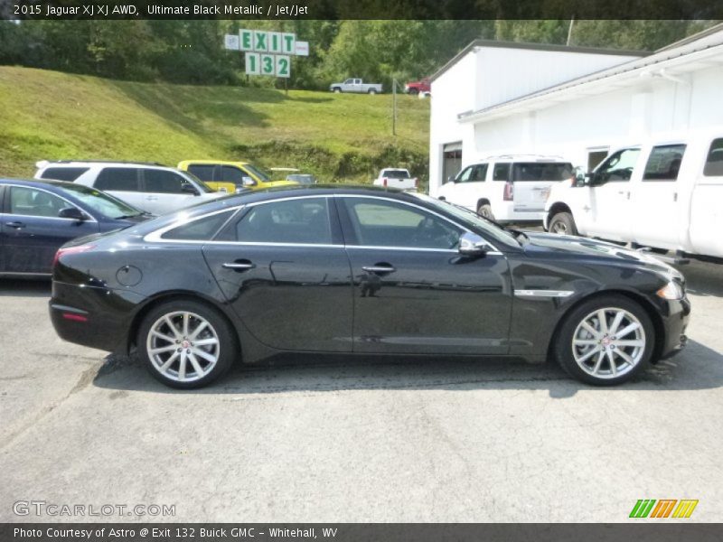Ultimate Black Metallic / Jet/Jet 2015 Jaguar XJ XJ AWD