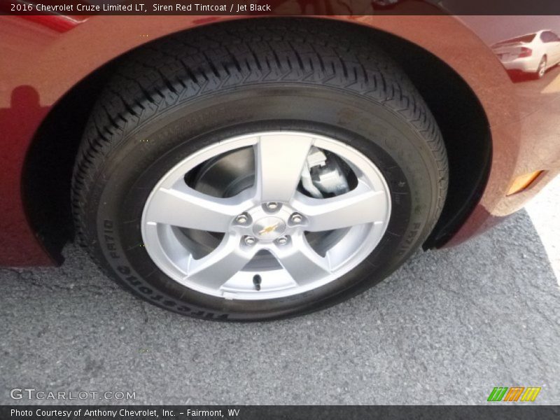Siren Red Tintcoat / Jet Black 2016 Chevrolet Cruze Limited LT