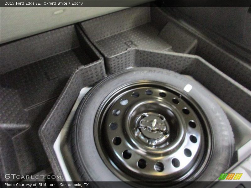Oxford White / Ebony 2015 Ford Edge SE