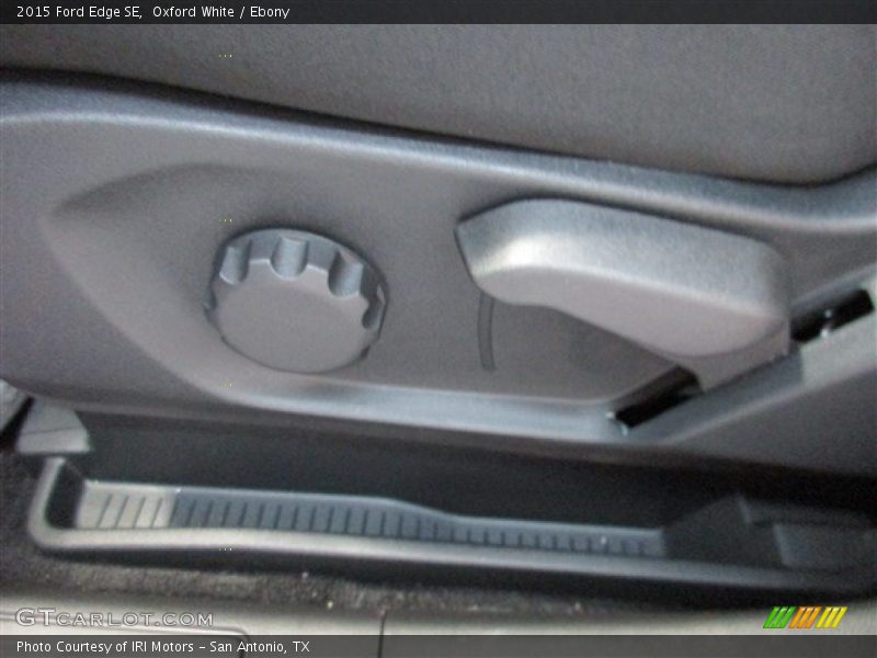 Oxford White / Ebony 2015 Ford Edge SE