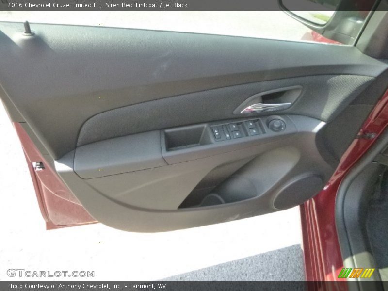 Siren Red Tintcoat / Jet Black 2016 Chevrolet Cruze Limited LT