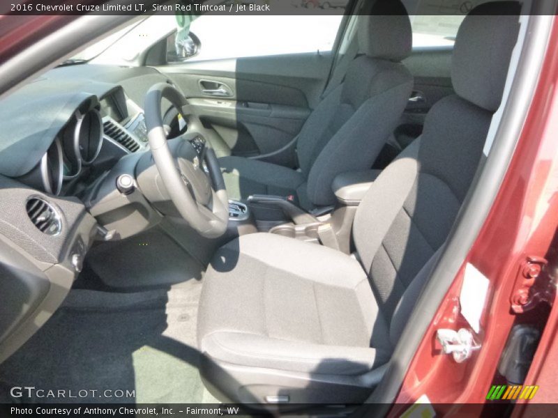 Siren Red Tintcoat / Jet Black 2016 Chevrolet Cruze Limited LT
