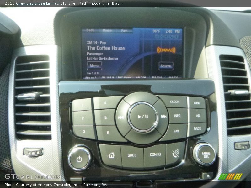 Siren Red Tintcoat / Jet Black 2016 Chevrolet Cruze Limited LT