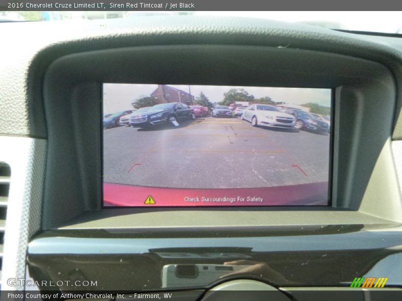 Siren Red Tintcoat / Jet Black 2016 Chevrolet Cruze Limited LT