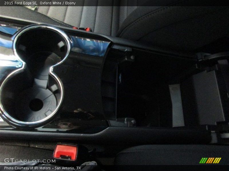 Oxford White / Ebony 2015 Ford Edge SE