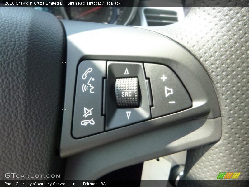 Siren Red Tintcoat / Jet Black 2016 Chevrolet Cruze Limited LT