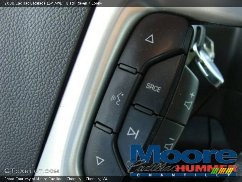 Black Raven / Ebony 2008 Cadillac Escalade ESV AWD
