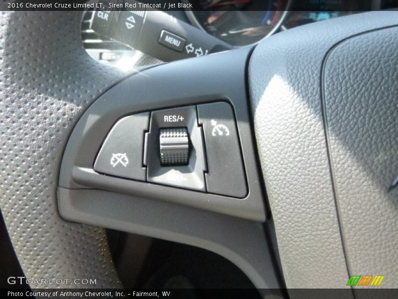 Siren Red Tintcoat / Jet Black 2016 Chevrolet Cruze Limited LT