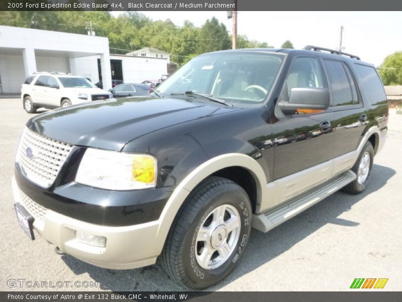 Black Clearcoat / Medium Parchment 2005 Ford Expedition Eddie Bauer 4x4