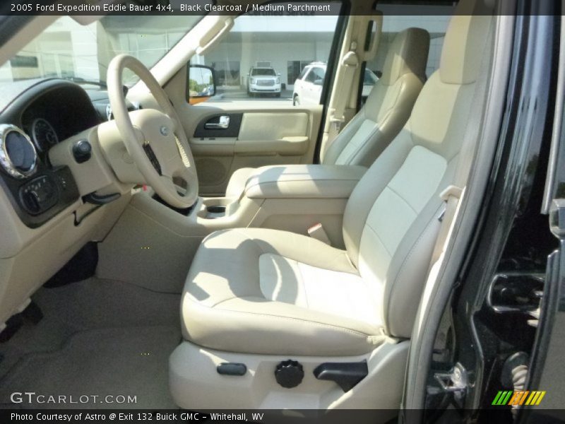 Black Clearcoat / Medium Parchment 2005 Ford Expedition Eddie Bauer 4x4