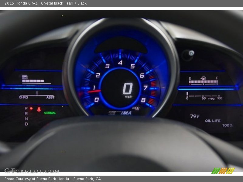 Crystal Black Pearl / Black 2015 Honda CR-Z