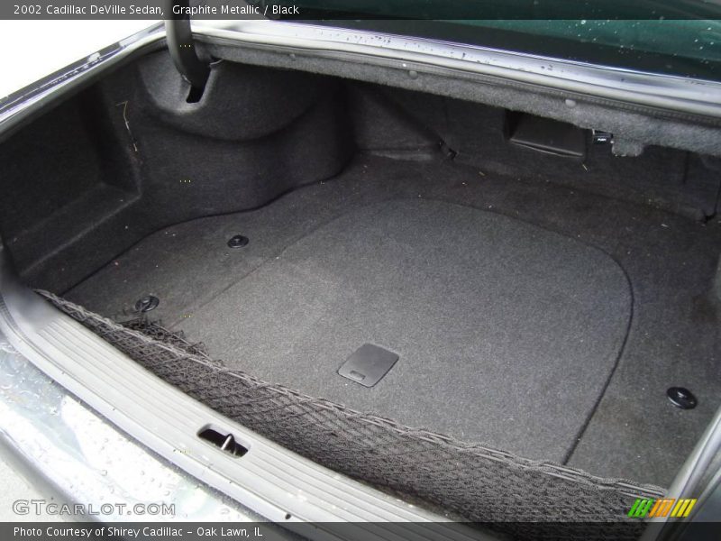 Graphite Metallic / Black 2002 Cadillac DeVille Sedan
