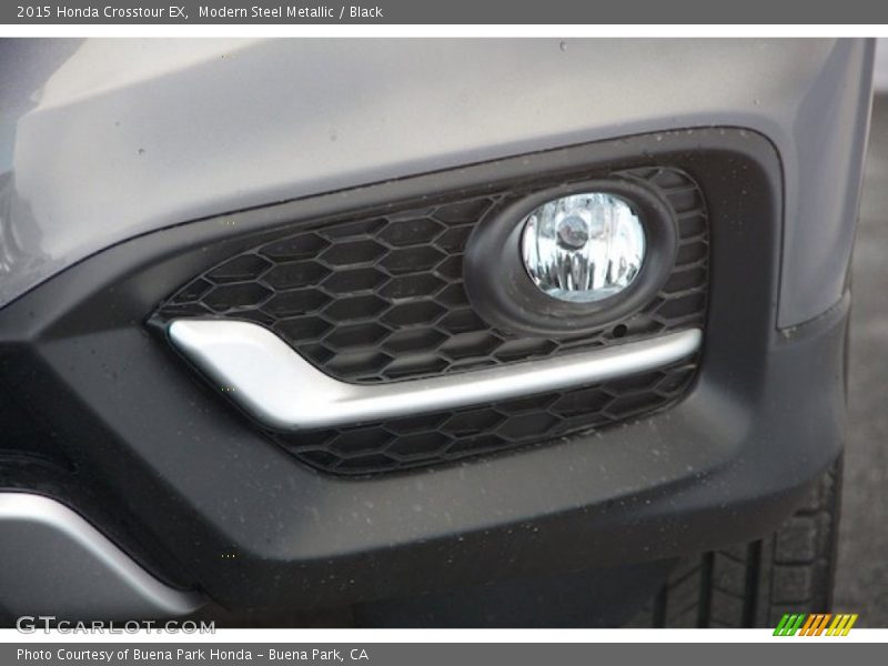 Modern Steel Metallic / Black 2015 Honda Crosstour EX