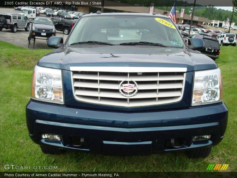 Rip Tide Blue / Shale 2005 Cadillac Escalade EXT AWD