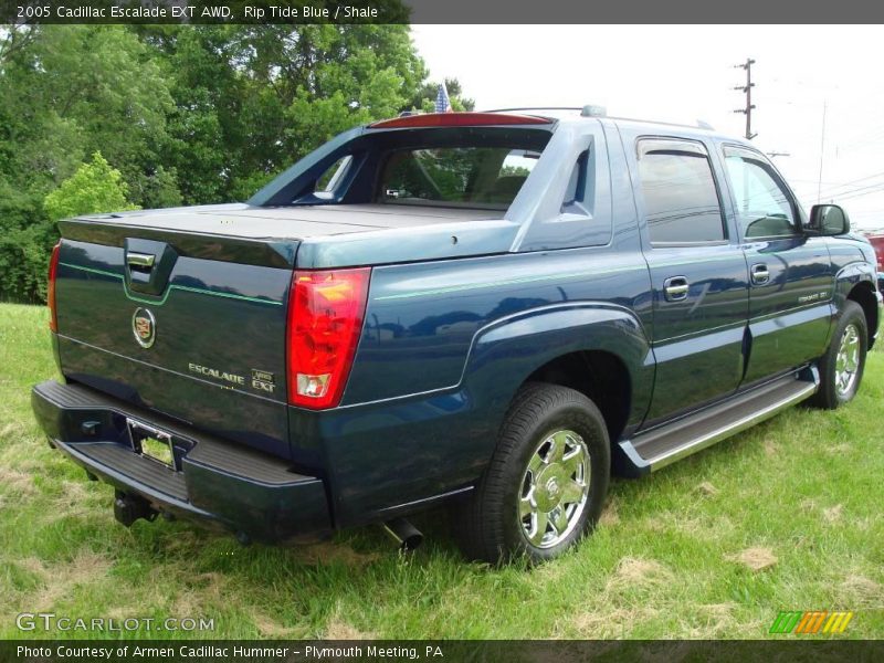 Rip Tide Blue / Shale 2005 Cadillac Escalade EXT AWD